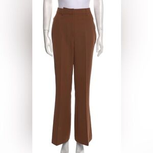 Reformation Gale Bias Cut High Waist Pants - Cafe - Size 6